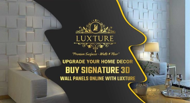 Luxture Signature 3D Wall Panels: Upgrade your home decor, buy online.