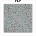 Luxture Multi Colour FT-03 granite finish wall texture paint in grey and pink speckled glossy design