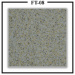 Luxture Multi Colour FT-08 premium granite finish wall texture paint in grey, beige, and olive speckled glossy design