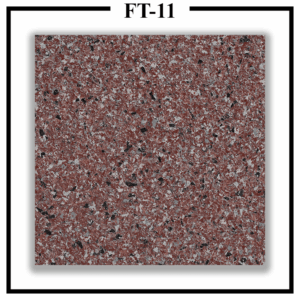 Luxture Multi Colour FT-11 stunning red granite finish wall texture paint in red, grey, and black glossy speckled design
