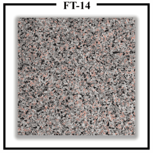 Luxture Multi Colour FT-14 stylish granite finish wall texture paint in black, grey, and pink glossy speckled design