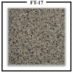 Luxture Multi Colour FT-17 luxurious granite finish wall texture paint in black, beige, and pink glossy speckled design