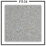 Luxture Multi Colour FT-24 elegant granite finish wall texture paint in light grey, beige, and peach glossy speckled design