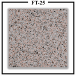 Luxture Multi Colour FT-25 premium sand blasted granite finish wall texture paint in grey, peach, and black matte speckled design