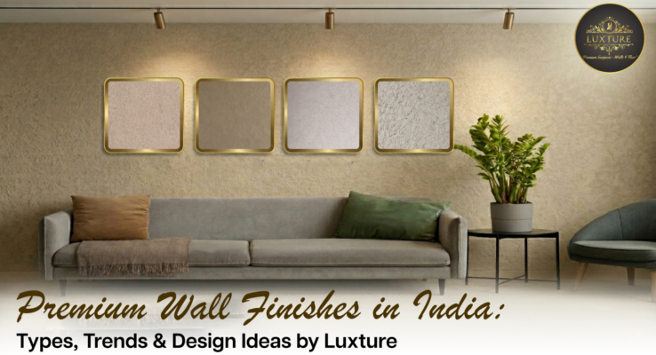premium wall finish design in India