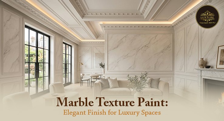 Marble Texture Paint: Elegant Finish for Luxury Spaces